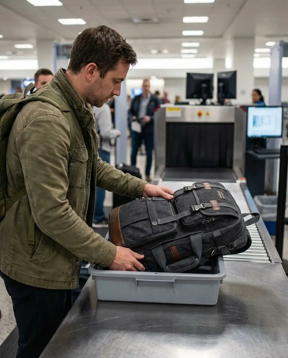 TSA-Friendly Backpacks for Men: Airport Travel Features That Matter WITZMAN TSA-Friendly Backpacks for Men: Airport Travel Features That Matter WITZMAN