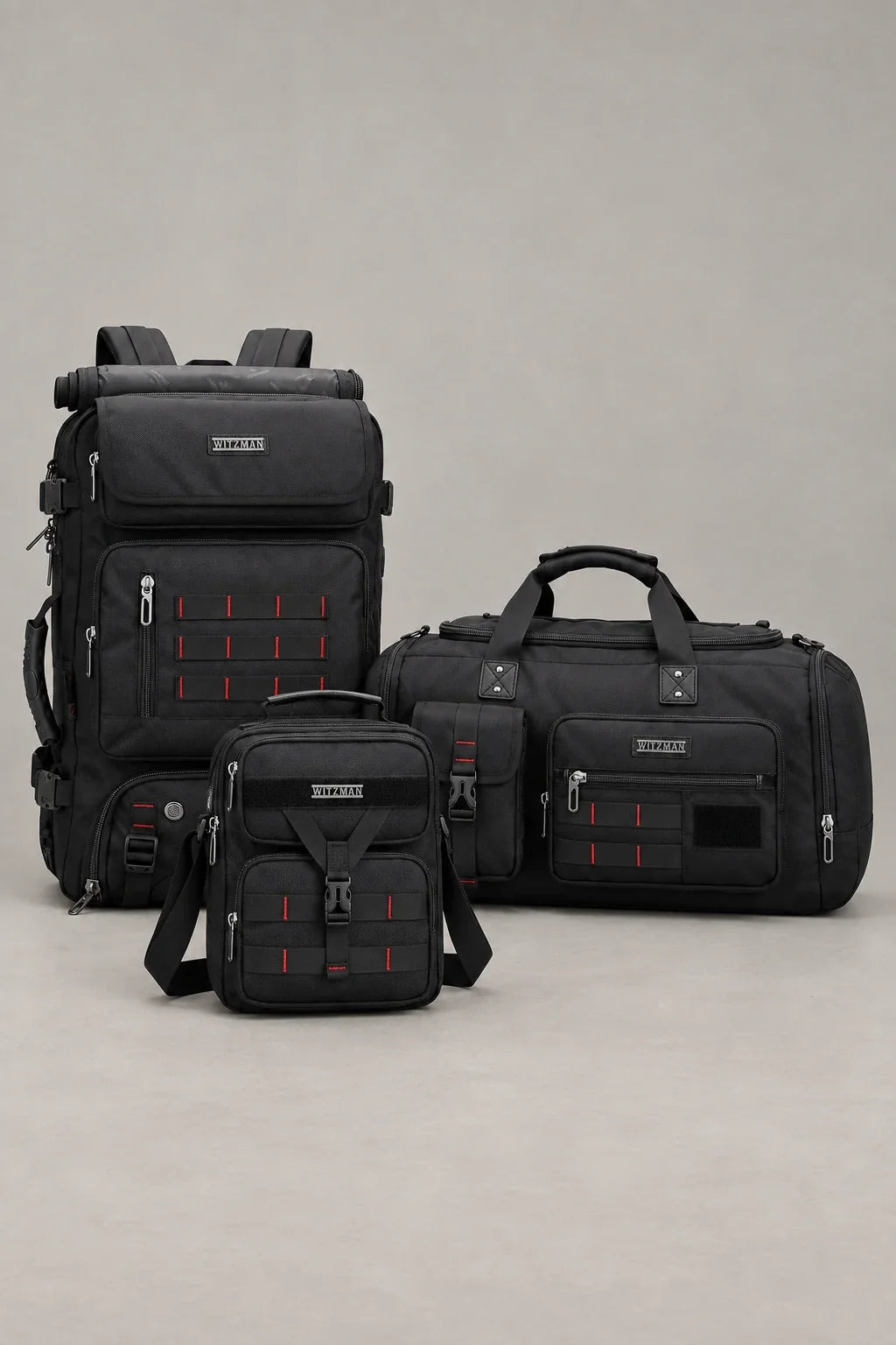 Urban Tactical Travel Trio – complete product set
