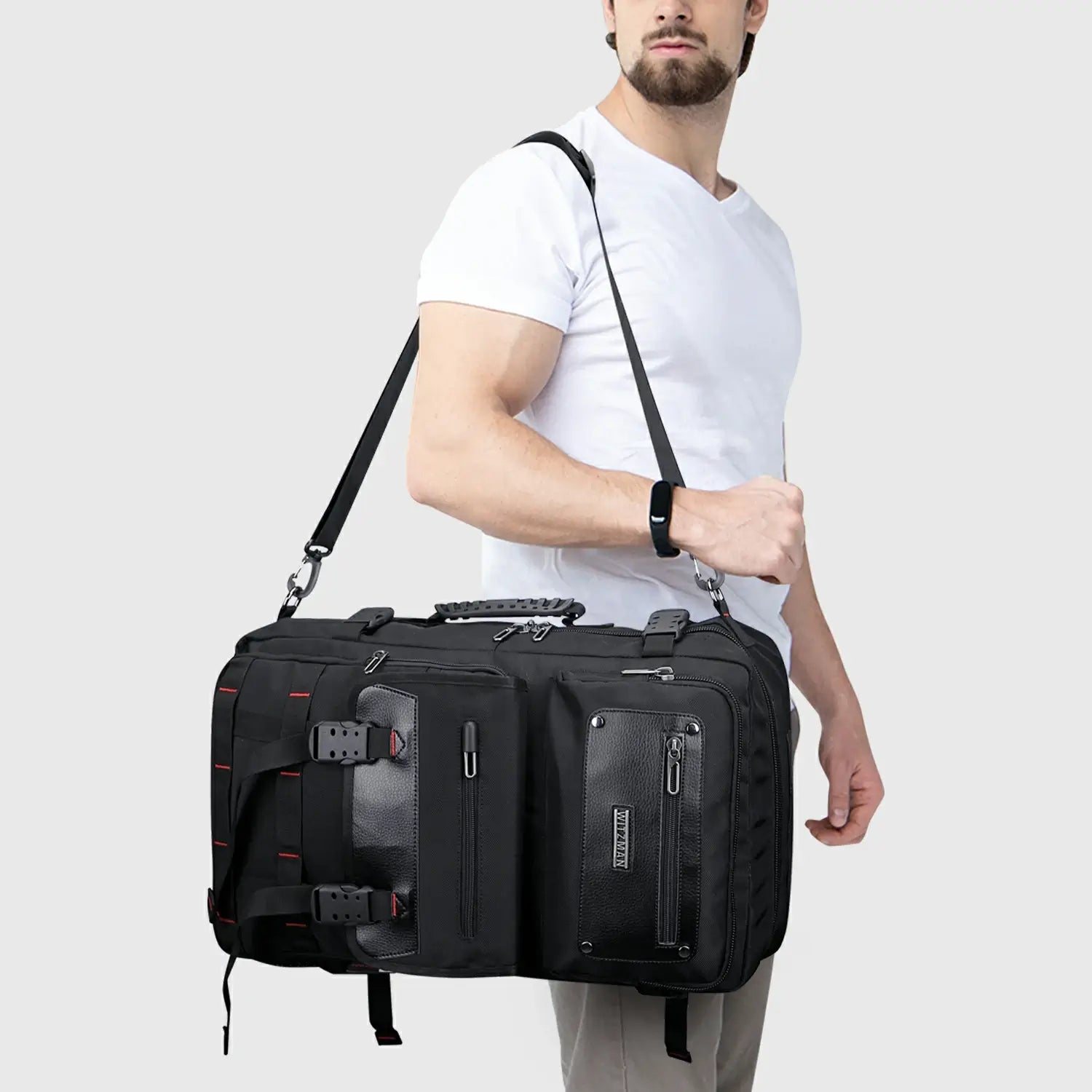 WITZMAN B685 nylon duffel bag product view 11