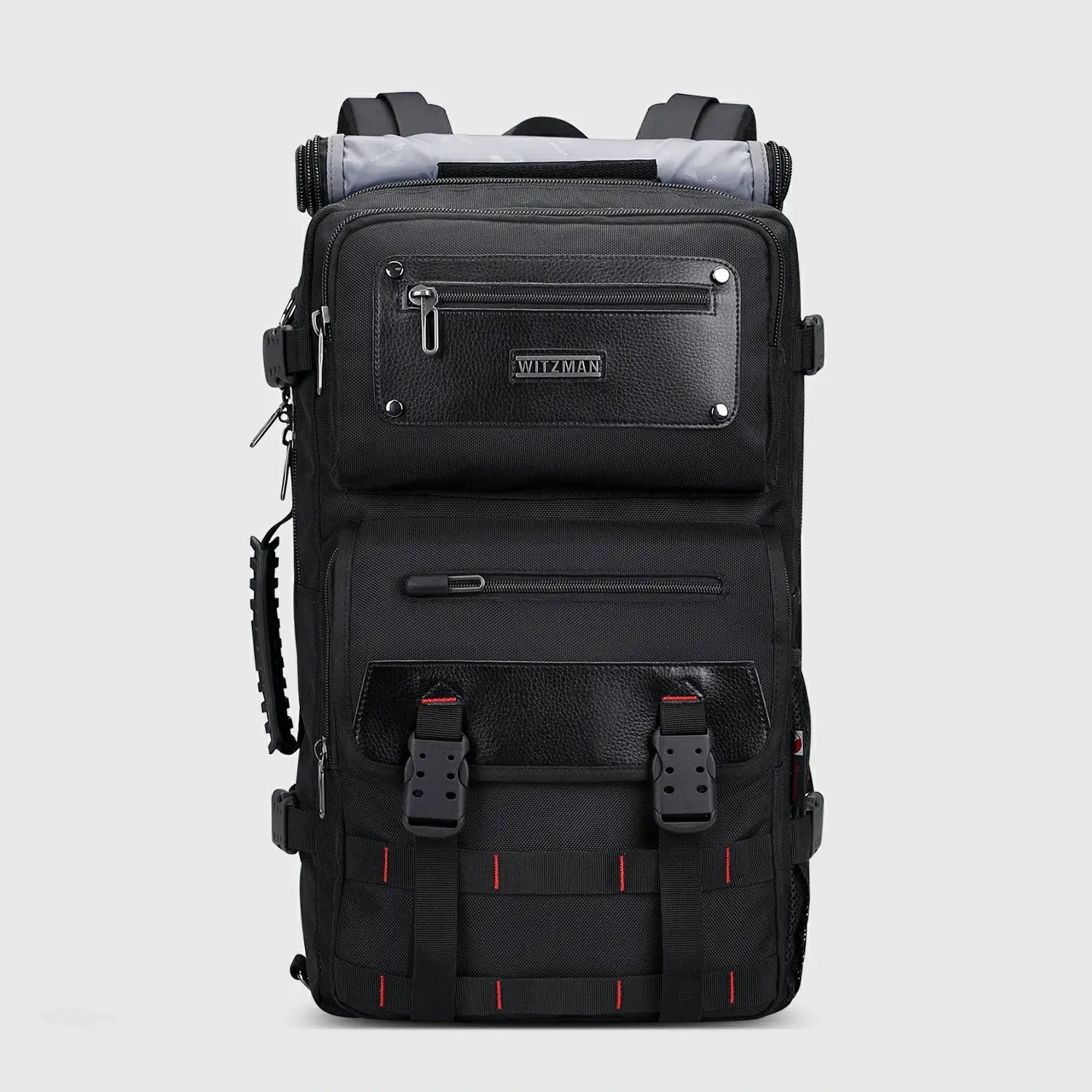Black WITZMAN B685 nylon duffel bag product view