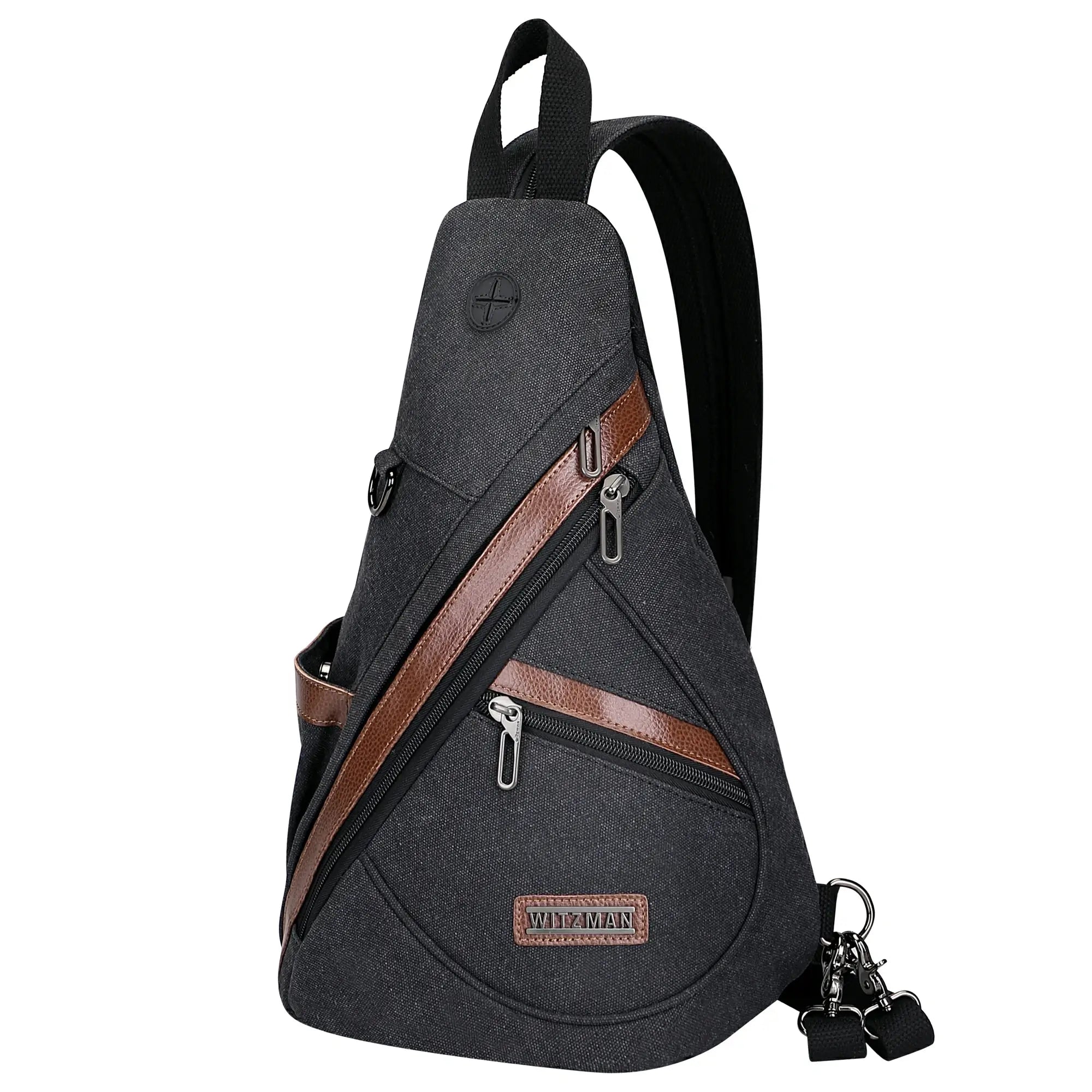 Canvas Sling Bag for Men Lightweight Daypack A8003
