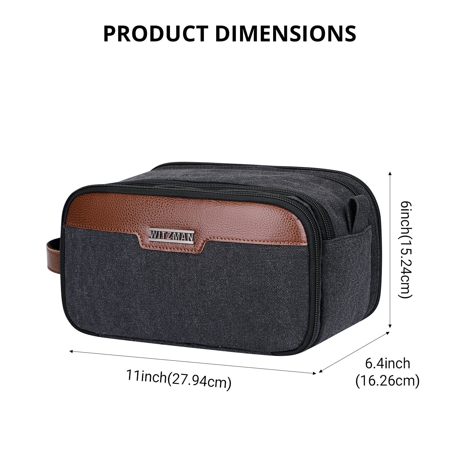 Black Toiletry Bag travel bag