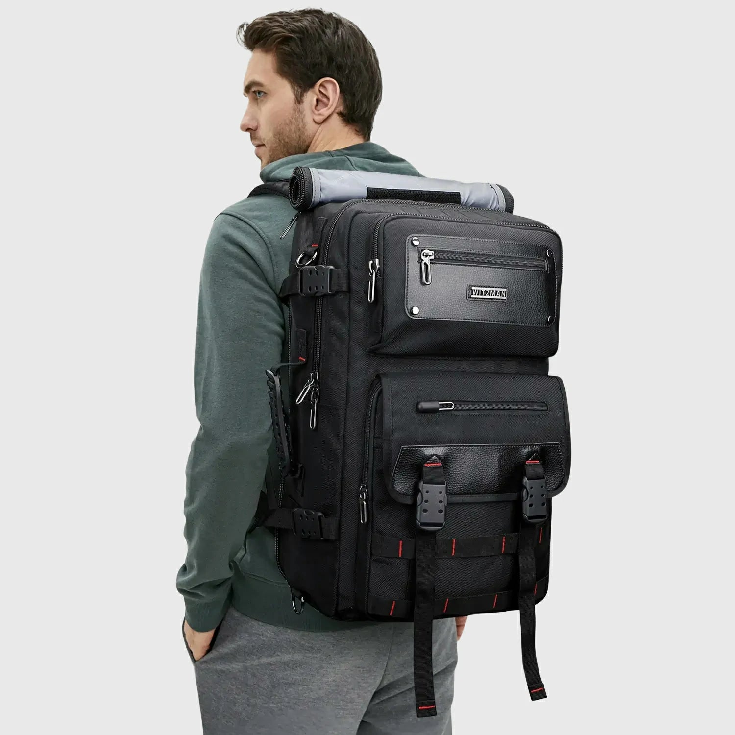 WITZMAN B685 nylon duffel bag product view 10