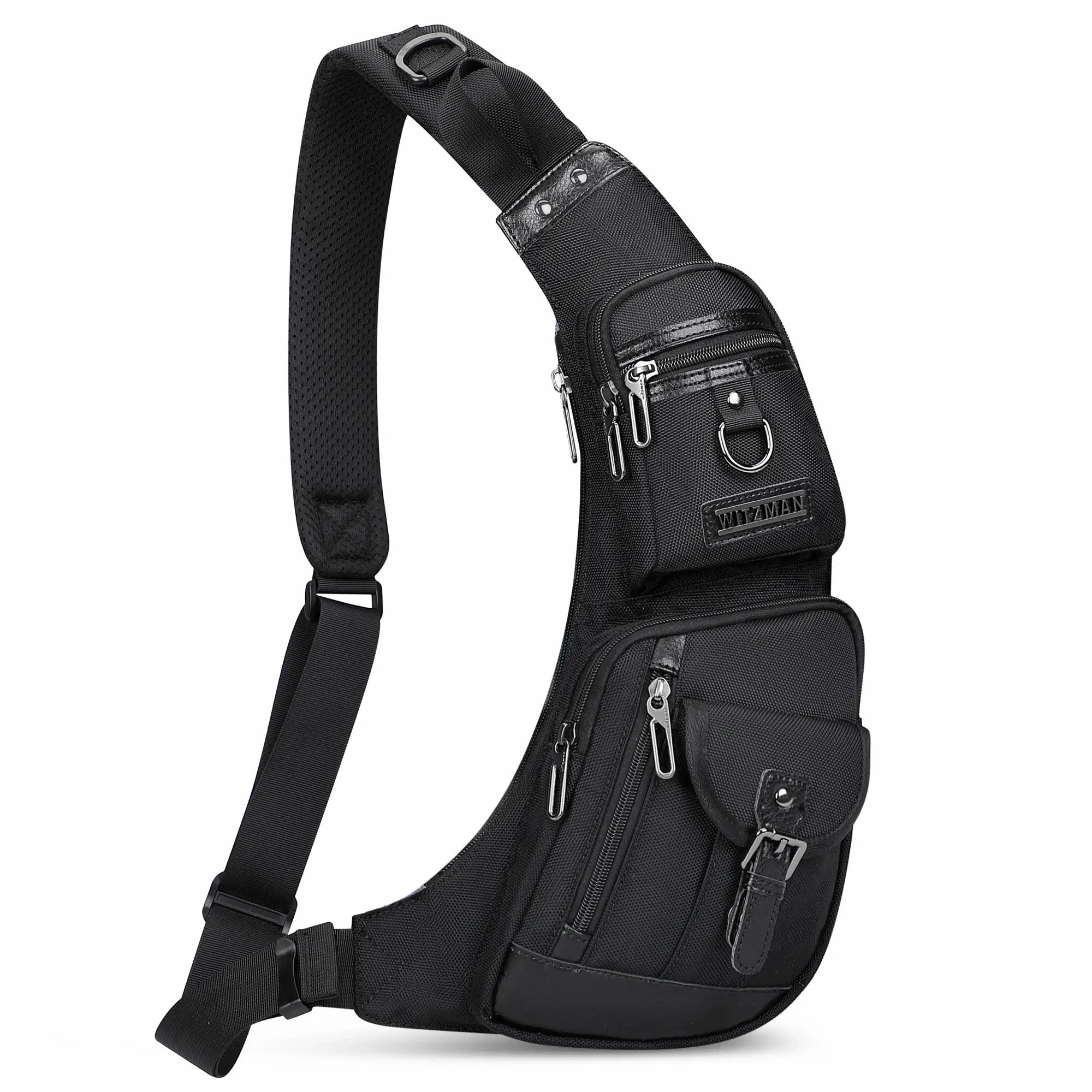 Men crossbody sling bag Travel Slim Chest Bag One Strap Men crossbody sling bag Travel Slim Chest Bag One Strap