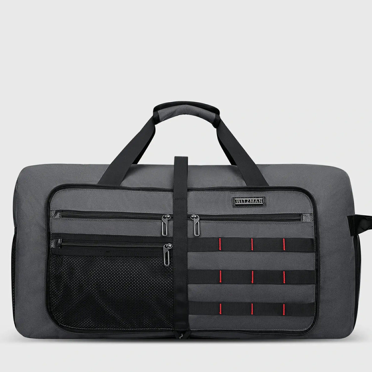 Silvery Grey WITZMAN B697 65L duffel bag product view
