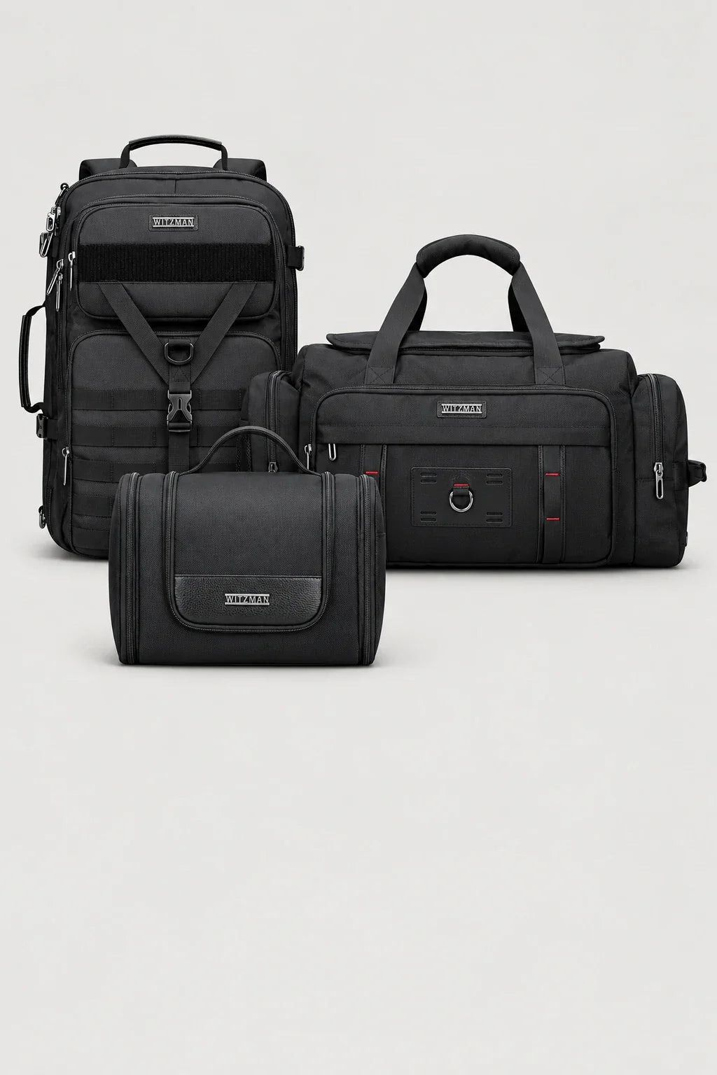 50L Adventure Travel Trio – complete product set