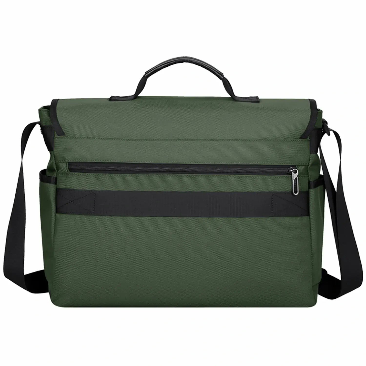 Business travel messenger bag for men witzman b701 #color_green