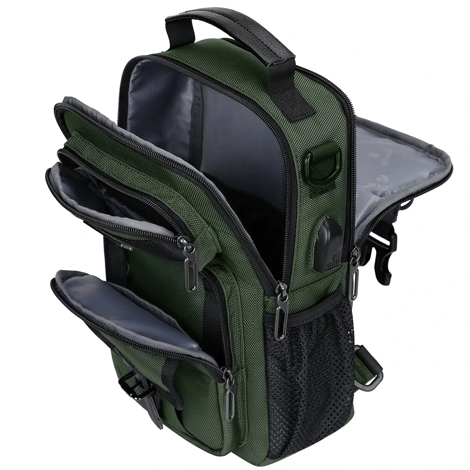 sling bag witzman b698 #color_green