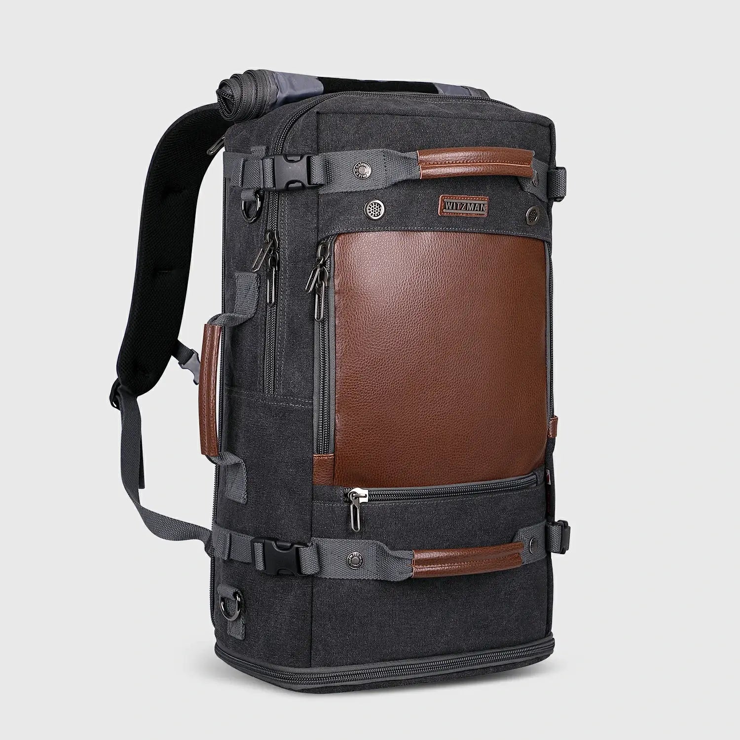 canvas large travel backpack for men 22.5inch