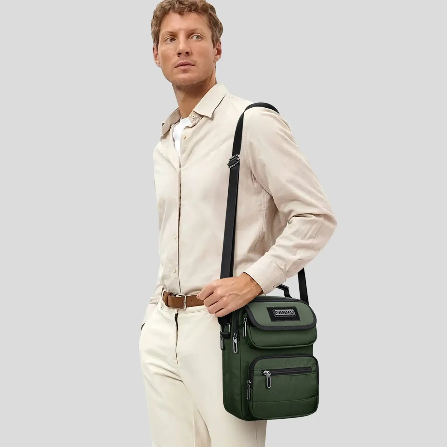 Crossbody Nylon Sling Bag Small Messenger Bag B710