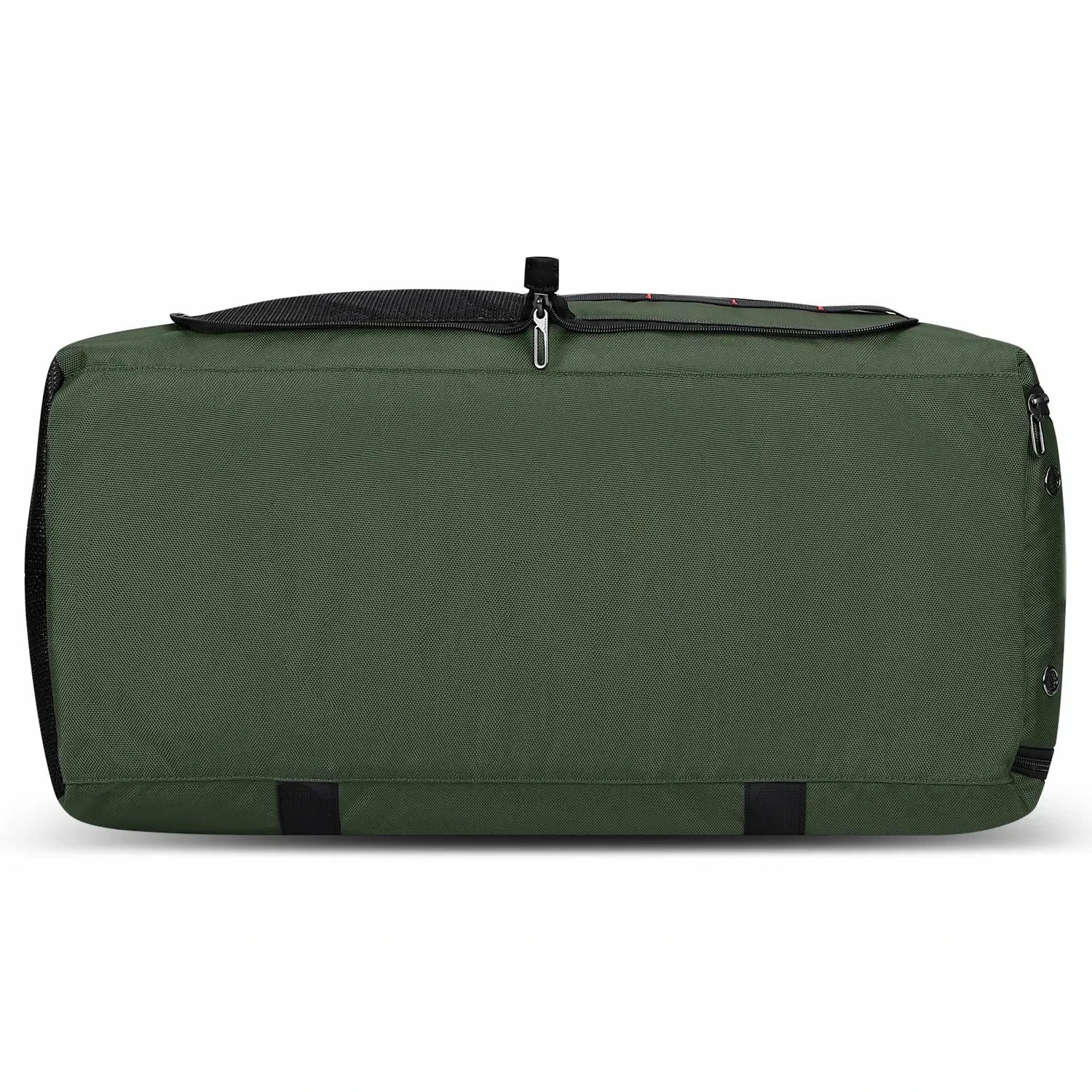Foldable Duffel Bag for Travel 65L Lightweight Packable amry green nylon bag