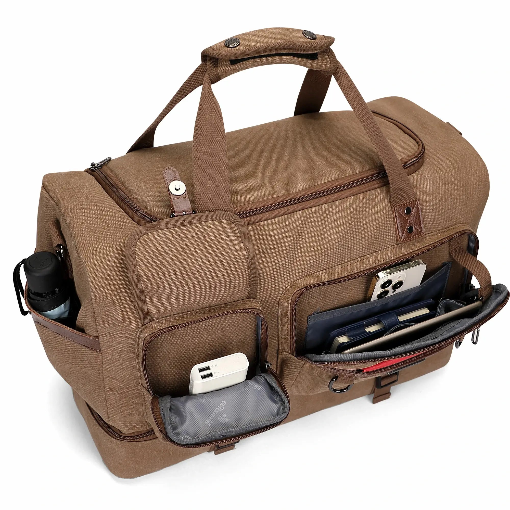 Canvas Weekender Duffel Bags Large-Capacity A8010