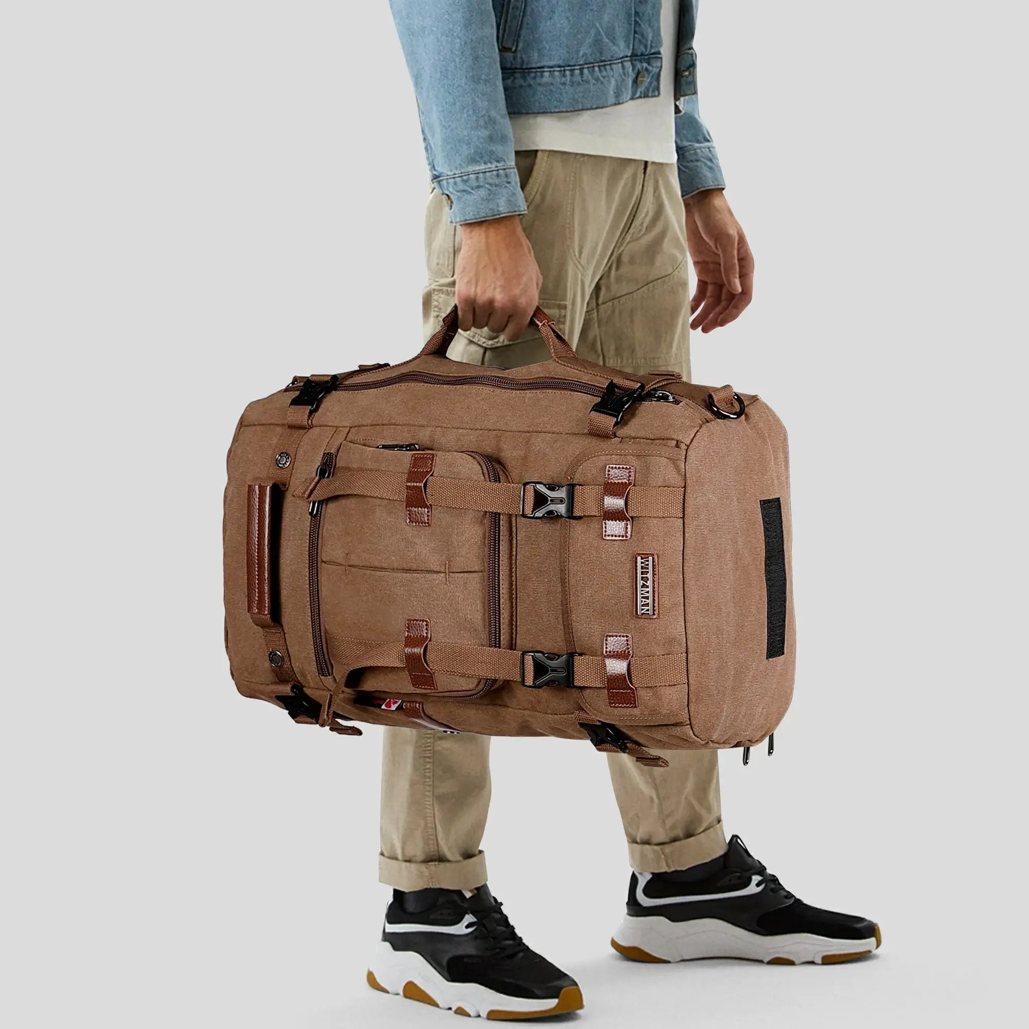 tote bag and backpack for men large #color_brown