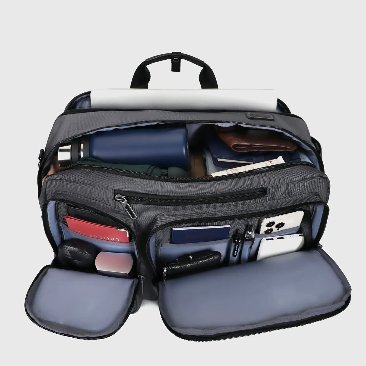 3-in-1 Briefcase Backpack for Men – 33L Laptop Bag B752