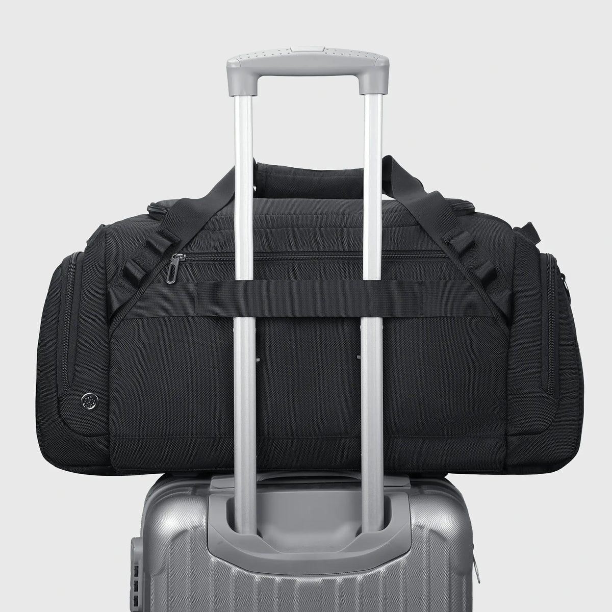 50L Nylon Duffle Bag with Shoe & Wet/Dry Compartments B757