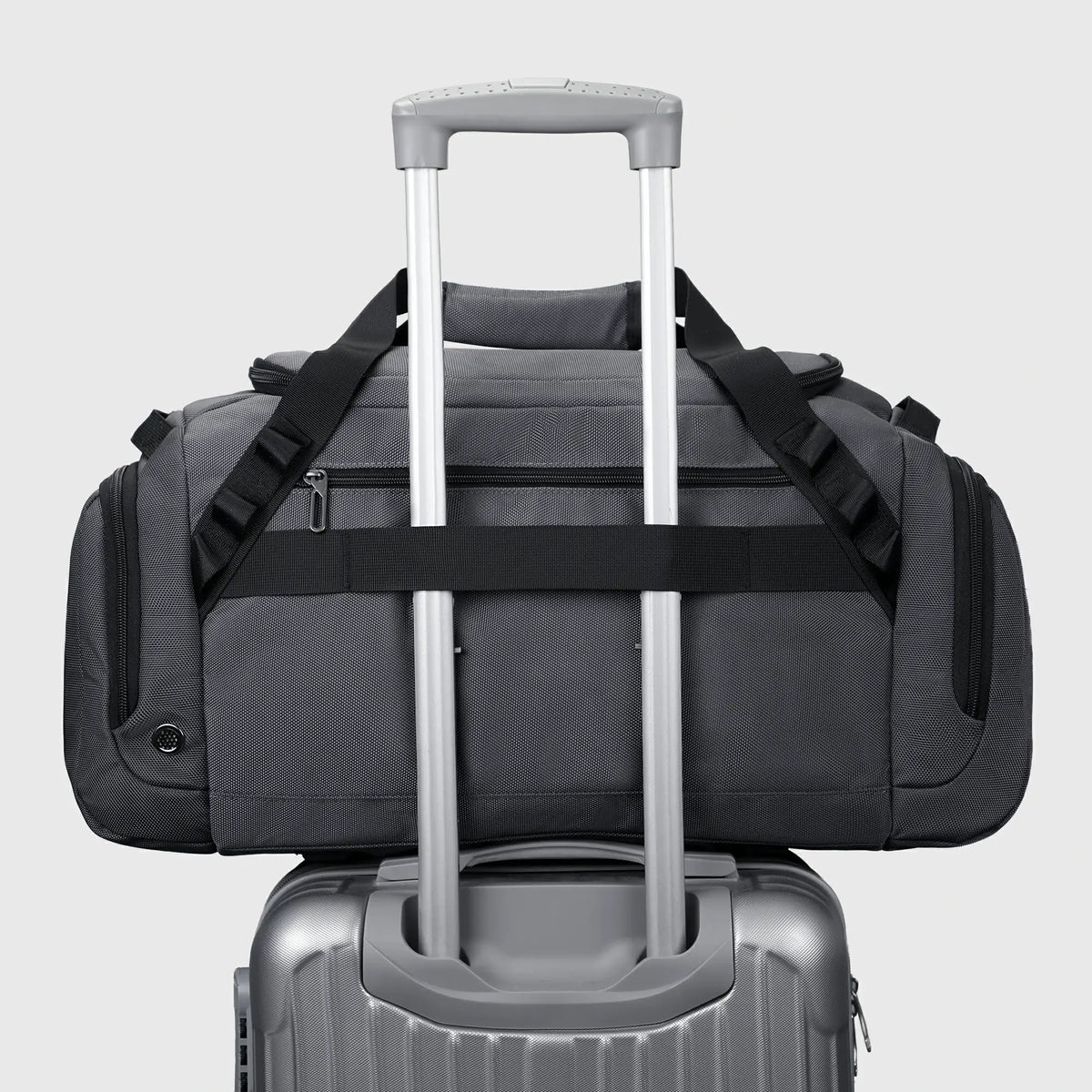 50L Nylon Duffle Bag with Shoe & Wet/Dry Compartments B757