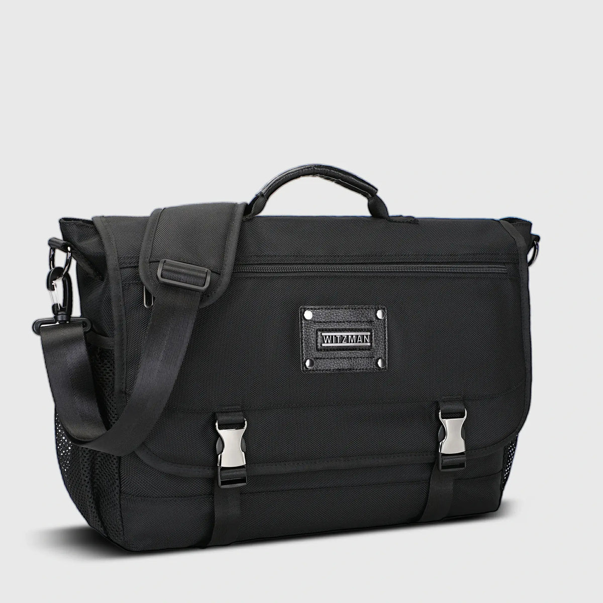 20L Nylon Messenger Bag for Men with Laptop Compartment - B764