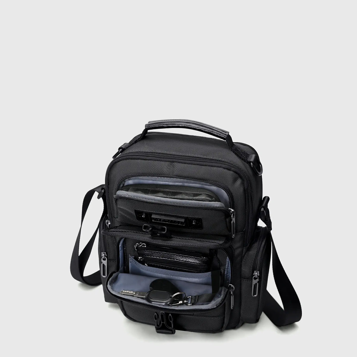 Crossbody Bag for Men with Multiple Pockets and iPad Sleeve B782