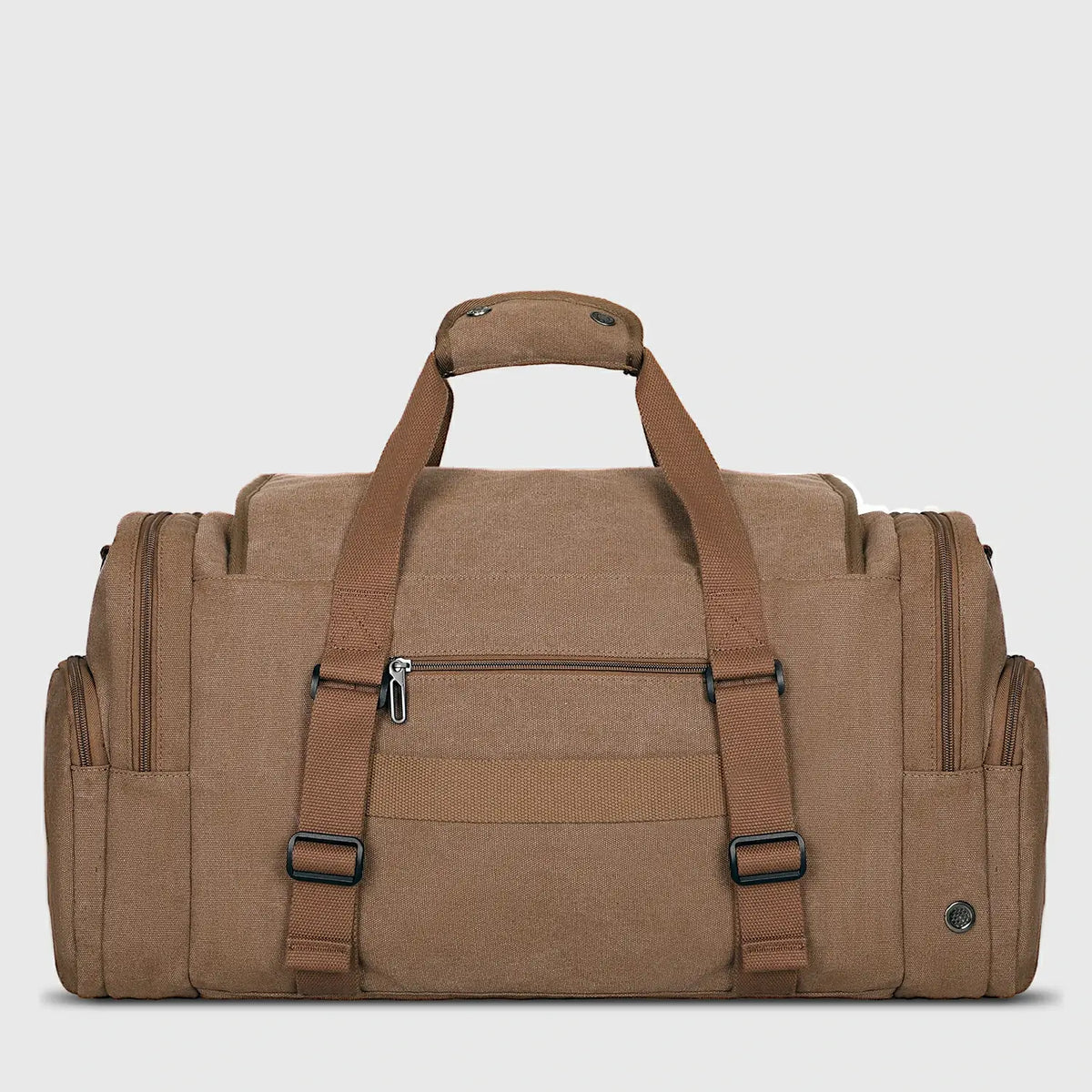 55L Canvas Duffle Bag for Men with Shoe Compartment A8032