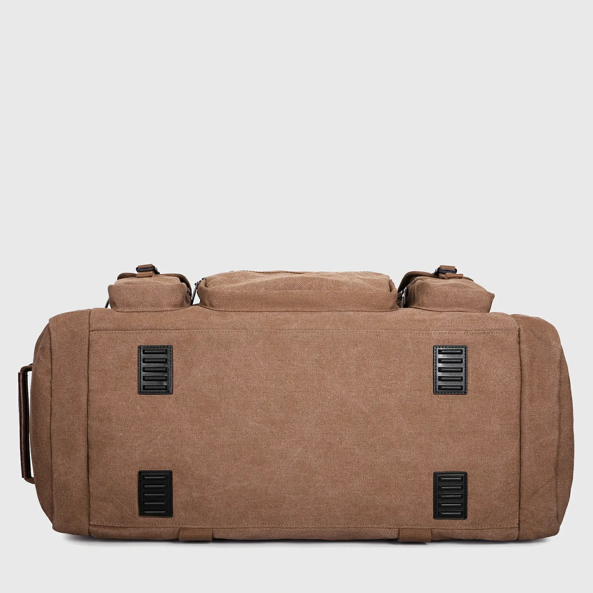 Canvas Duffle Bag with Shoe & Wet/Dry Compartments - A8035
