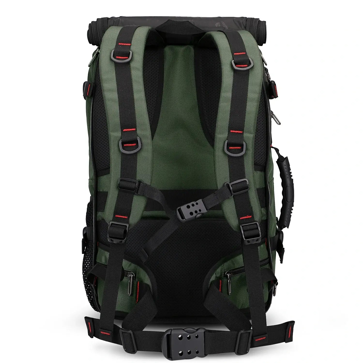 Multifunctional Leisure Carry on Travel Backpack sliver army green pack for men witzman b682 40L