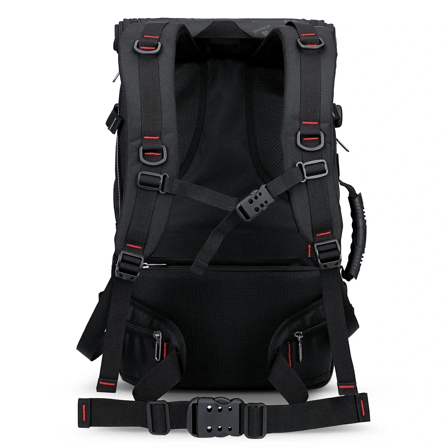 Multifunctional Leisure Carry on Travel Backpack black nylon pack for men witzman b682