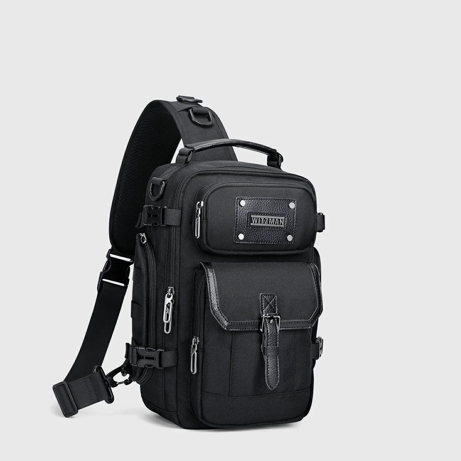 WITZMAN B731 nylon sling bag product view 2