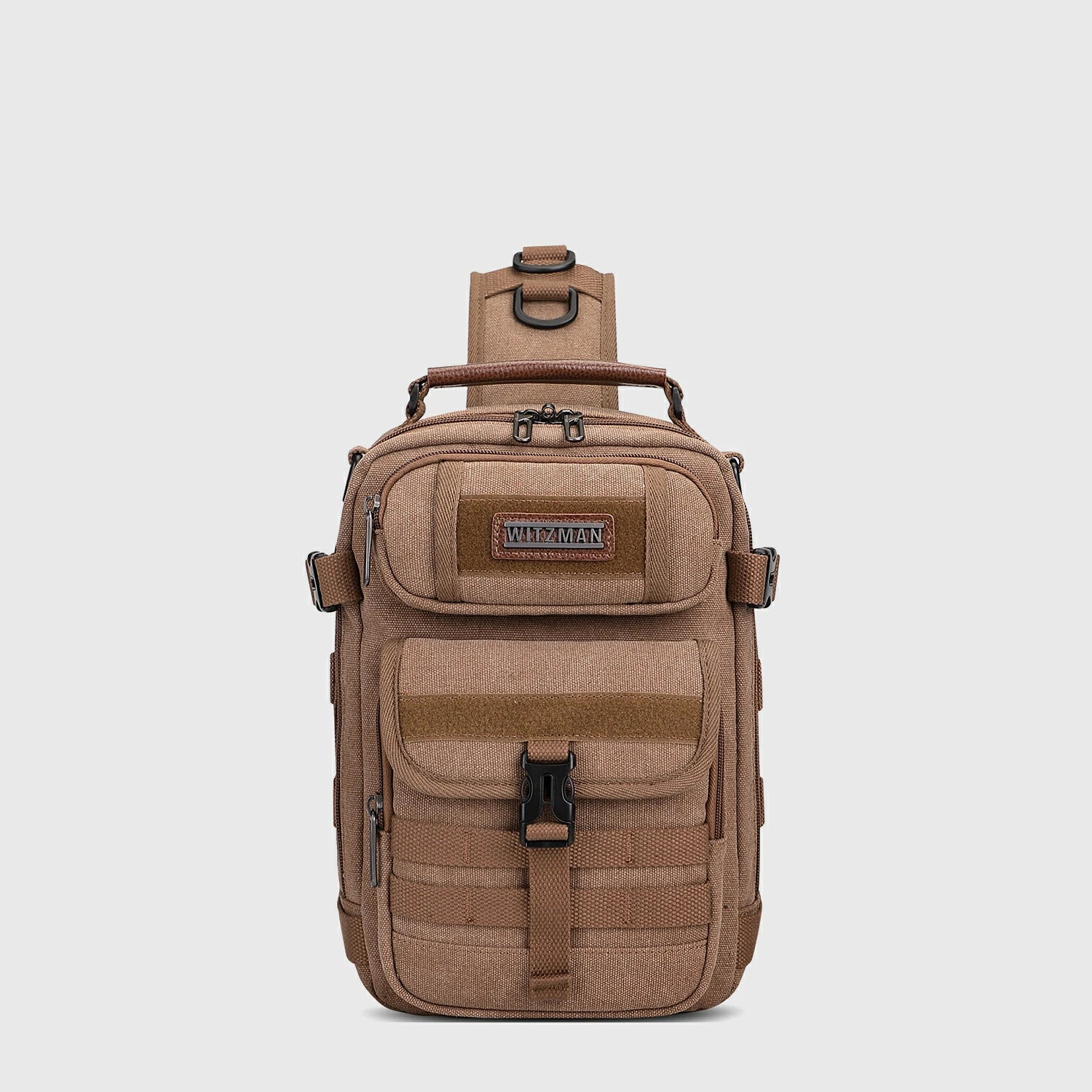 vintage sling bag canvas A8021 product view 12 by Witzman