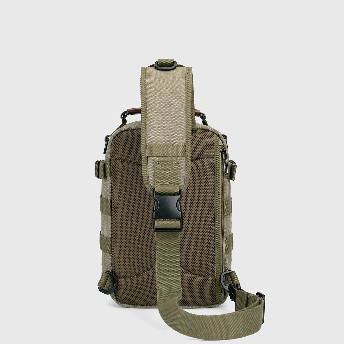 vintage sling bag canvas A8021 product view 25 by Witzman