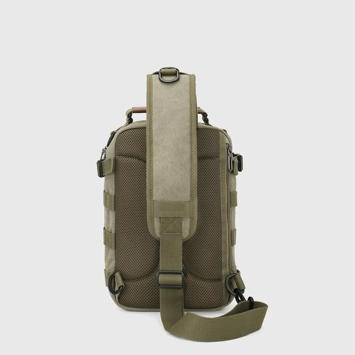 vintage sling bag canvas A8021 product view 25 by Witzman
