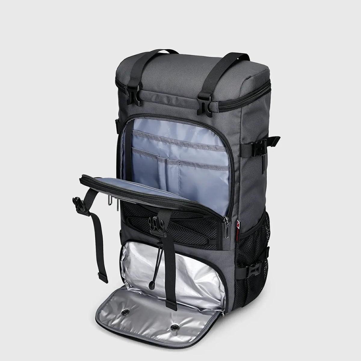 Men’S 3-in-1 Convertible Travel Backpack with Shoe Compartment, removable strap detail
