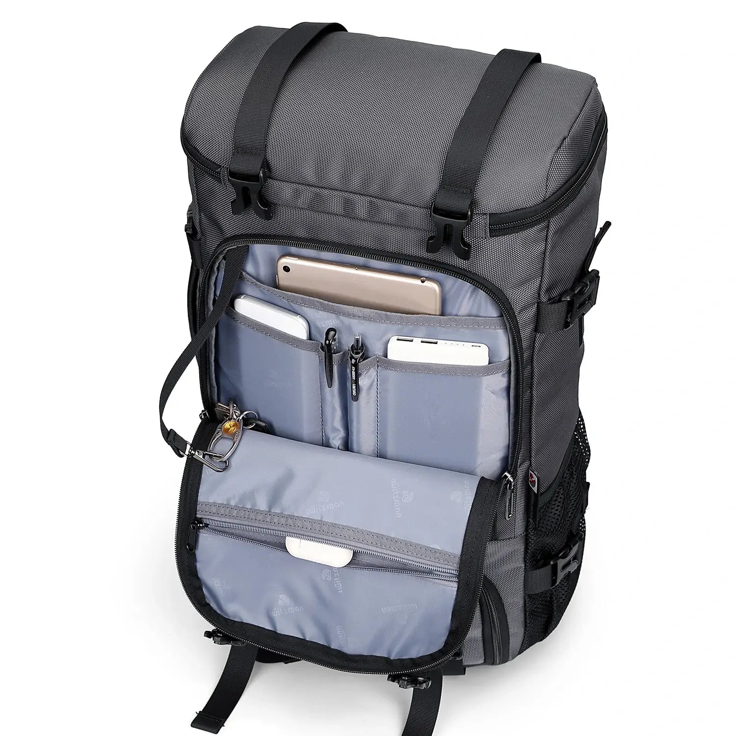 Men’s 3-in-1 Convertible Travel Backpack with Shoe Compartment B715