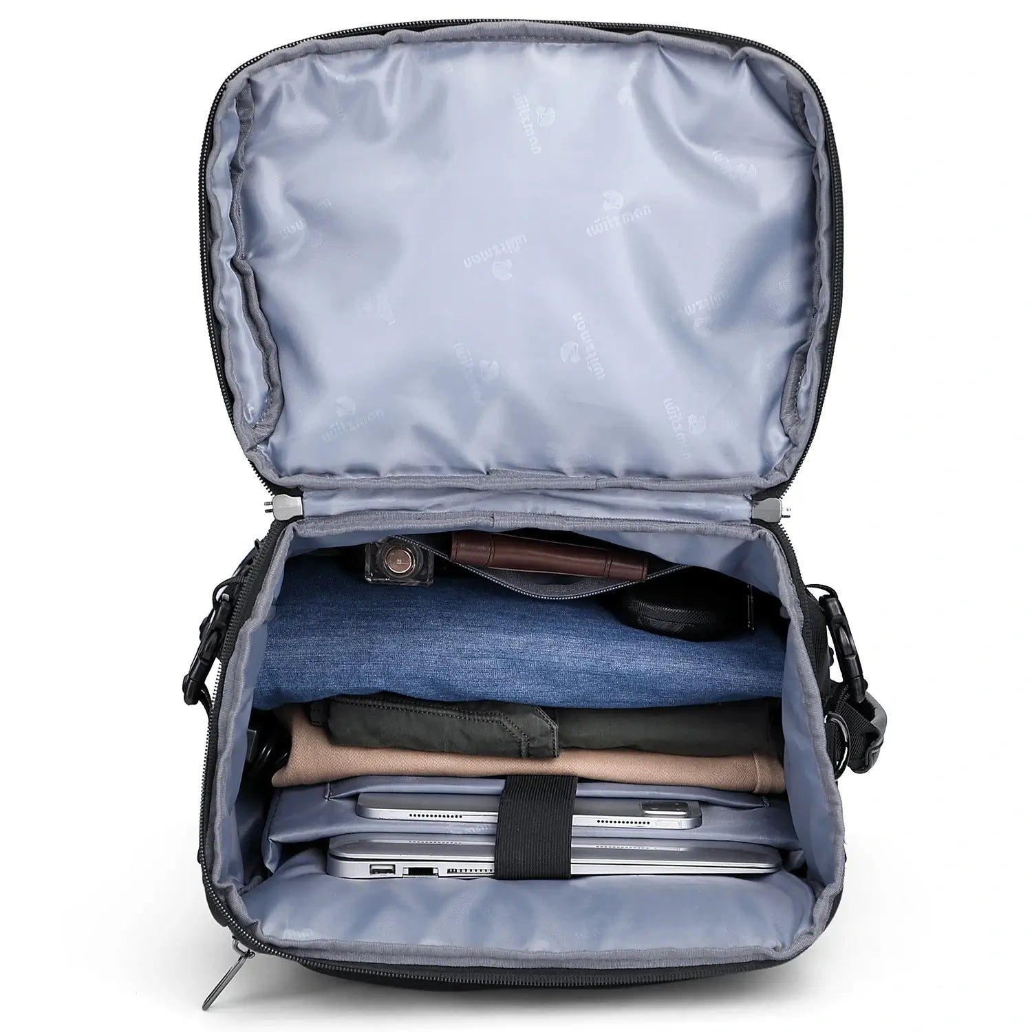 Men’s 3-in-1 Convertible Travel Backpack with Shoe Compartment B715