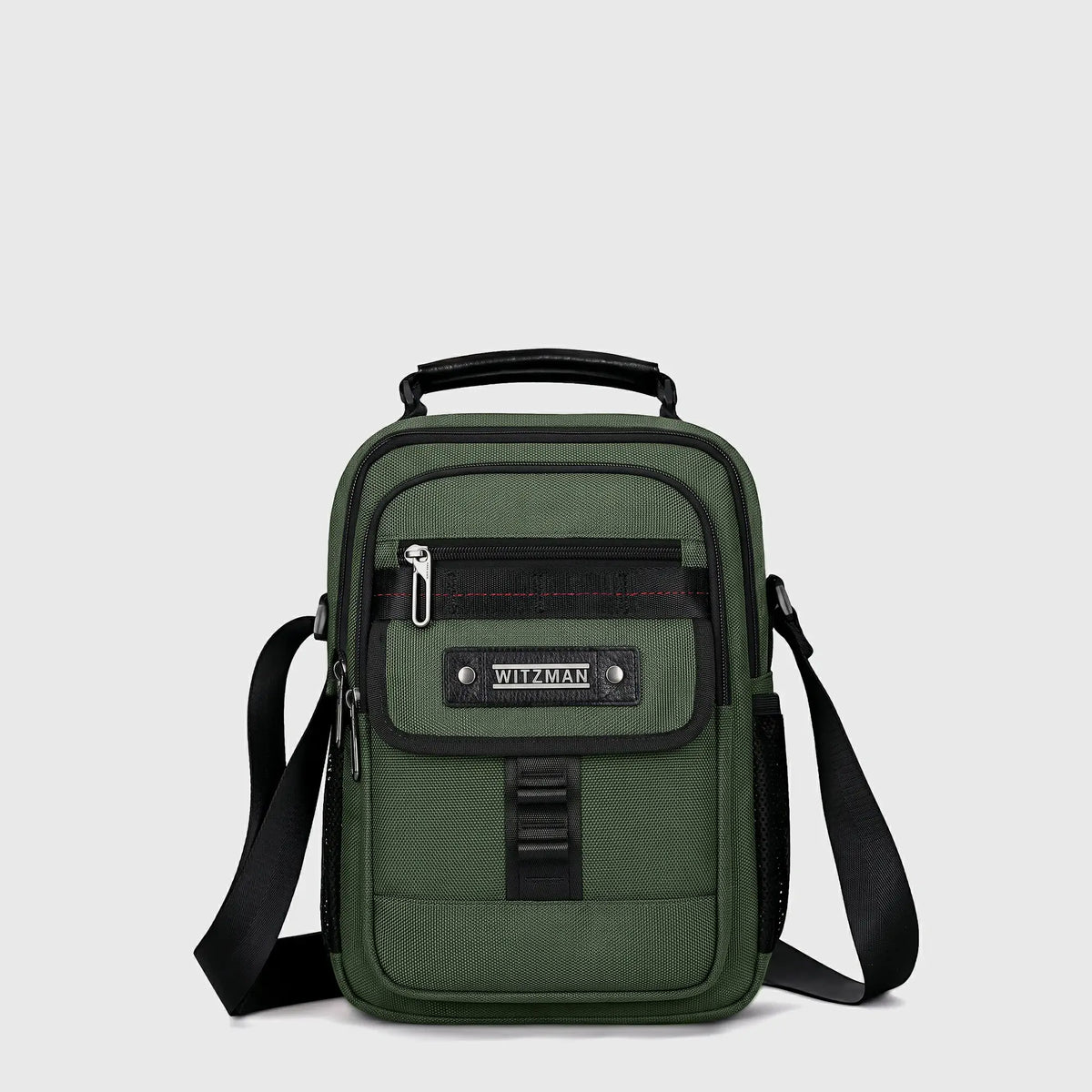 Crossbody Bag for Men – 11L Nylon Multi-Pocket Messenger B781