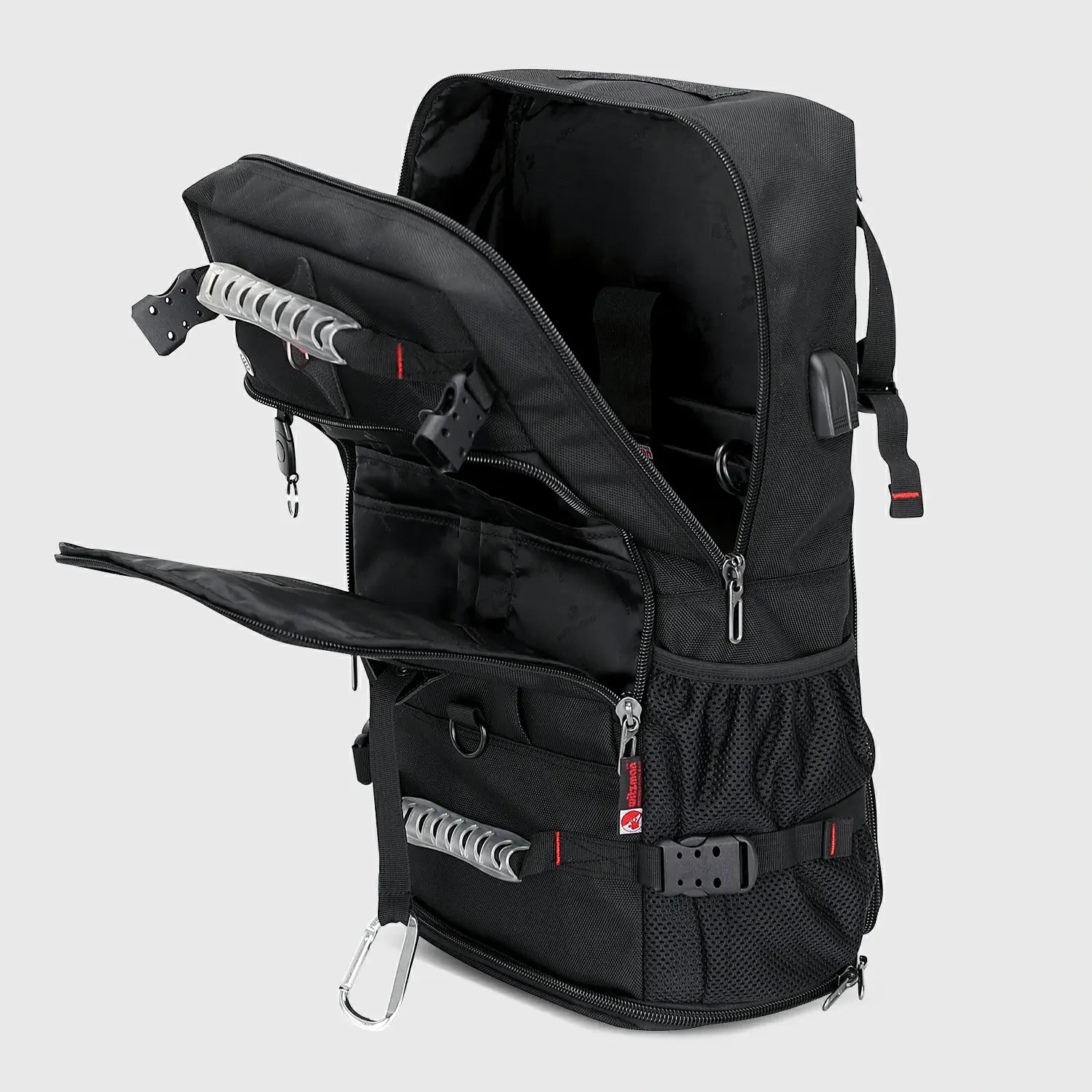 WITZMAN B681 nylon travel backpack product view 6
