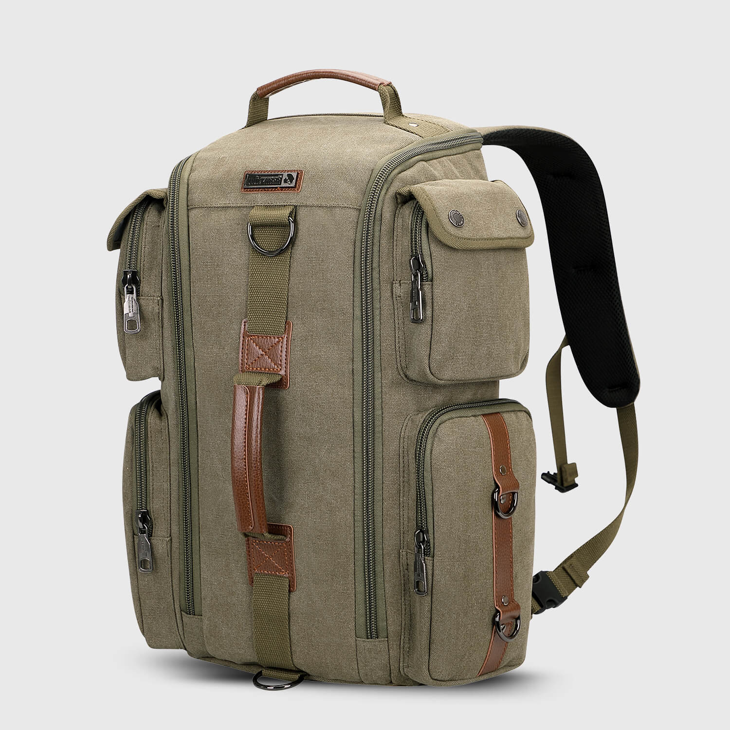 WITZMAN A6661-2 canvas duffel bag product view 16