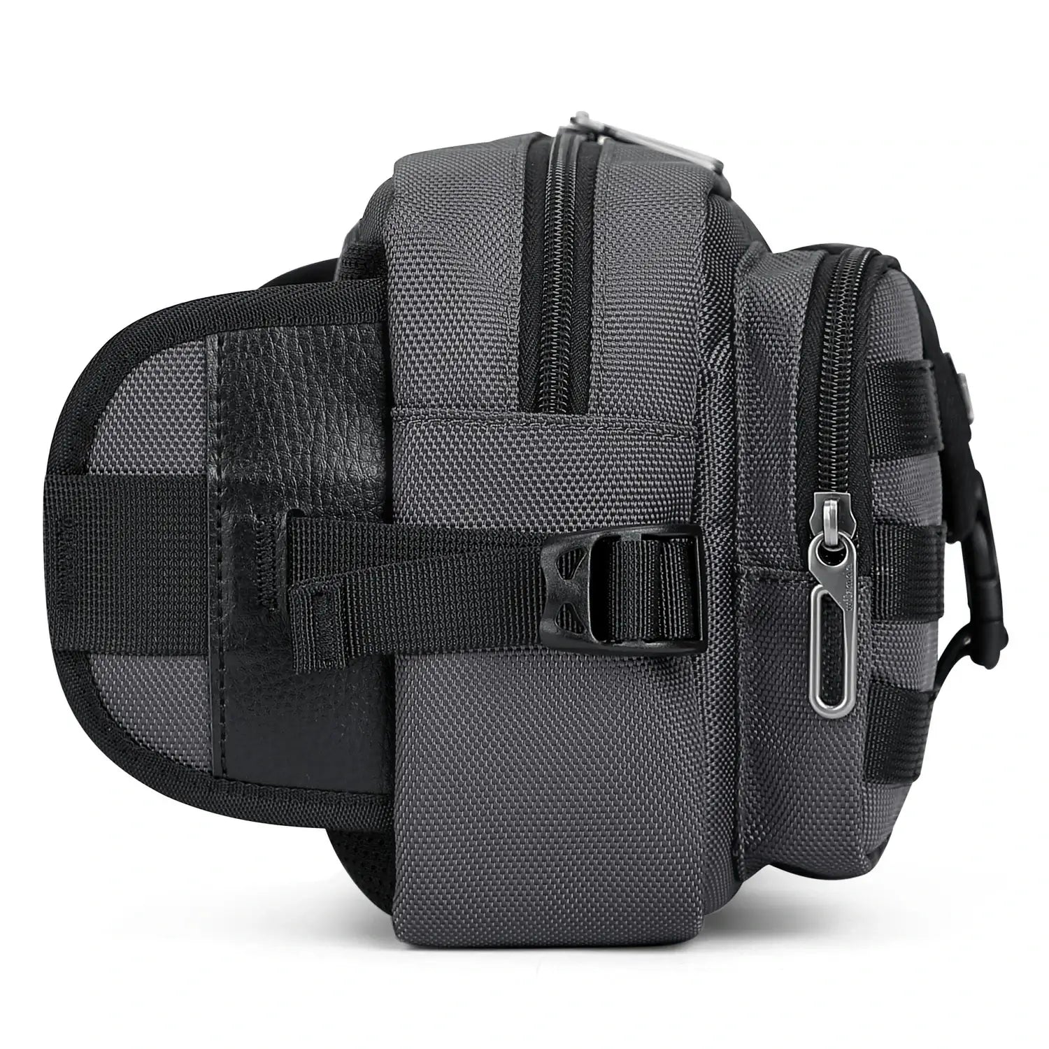 Men’s Nylon Fanny Pack with Multi-Pocket & Adjustable Waist Bag B733