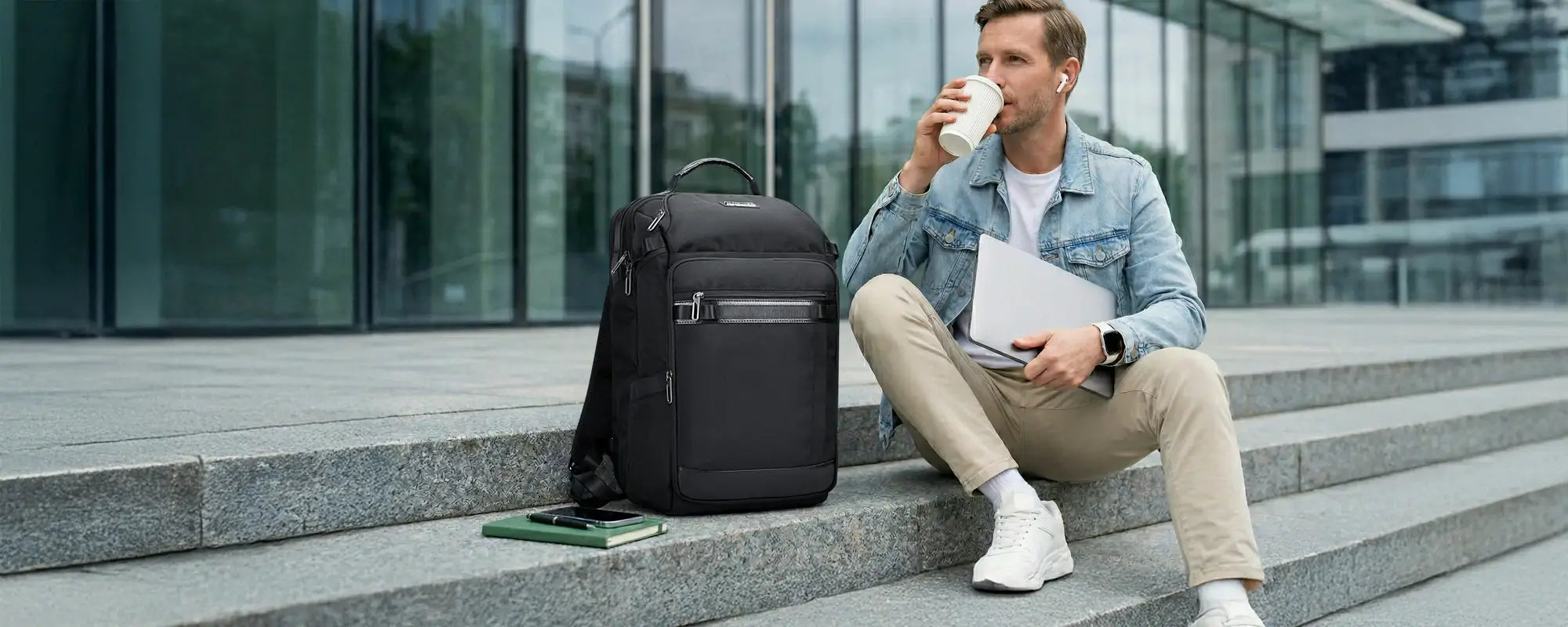 witzman business backpacks for men series