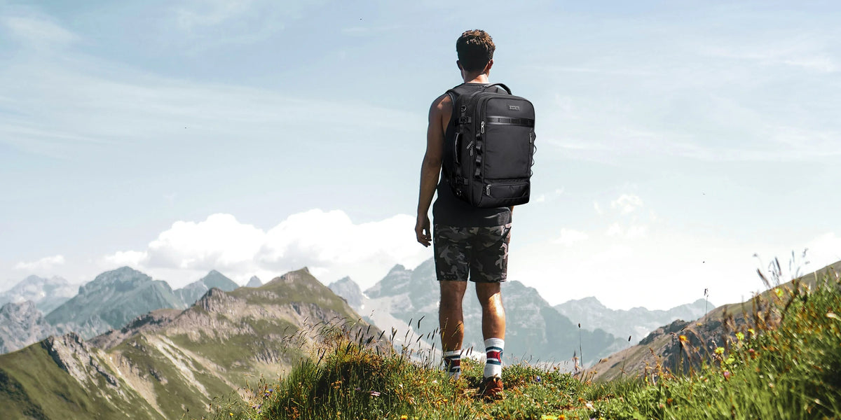 witzman travel backpack for men carry on nylon bags