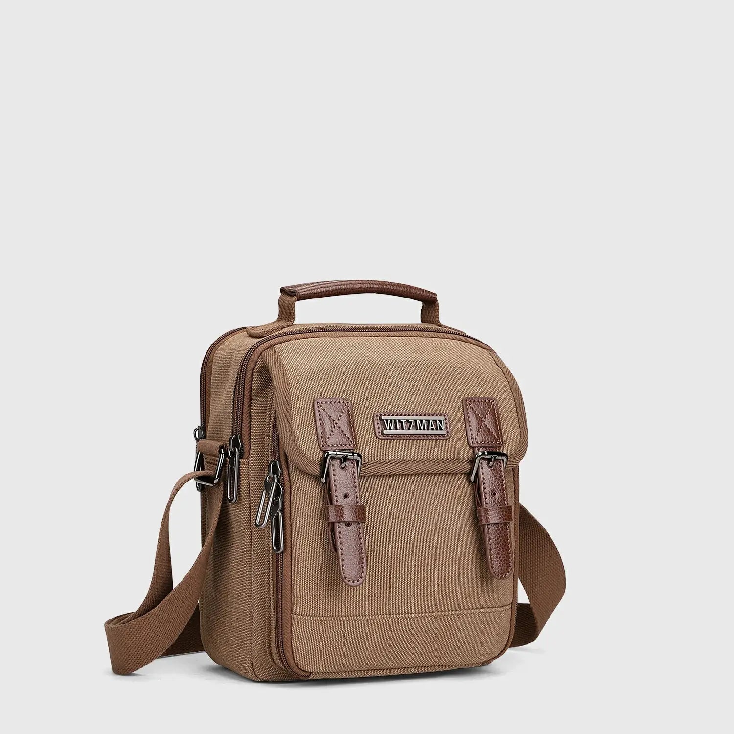 WITZMAN A8015 canvas sling bag product view 2