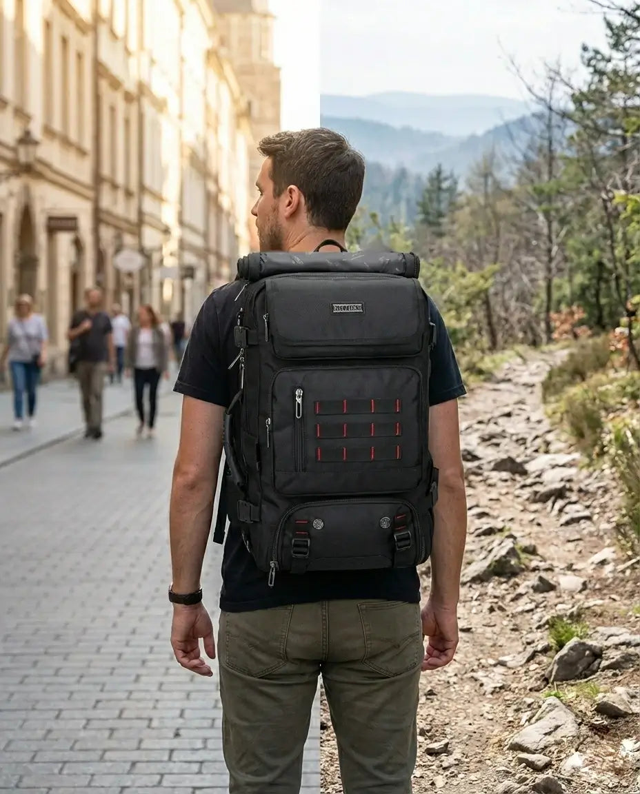 How to Choose a Travel Backpack for Men: City vs Mountain Guide | WITZMAN