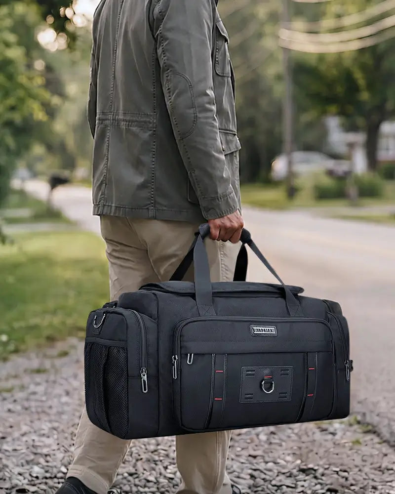 witzman nylon duffel bag for men