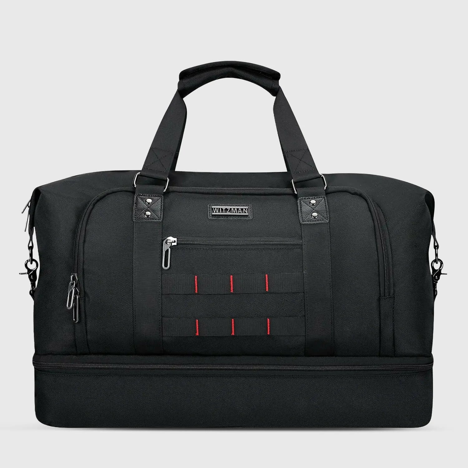 Black WITZMAN B696 toiletry bag product view