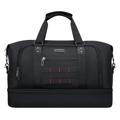 Travel Duffle Bags for Men Weekender Bags With Toiletry Bag Sets black