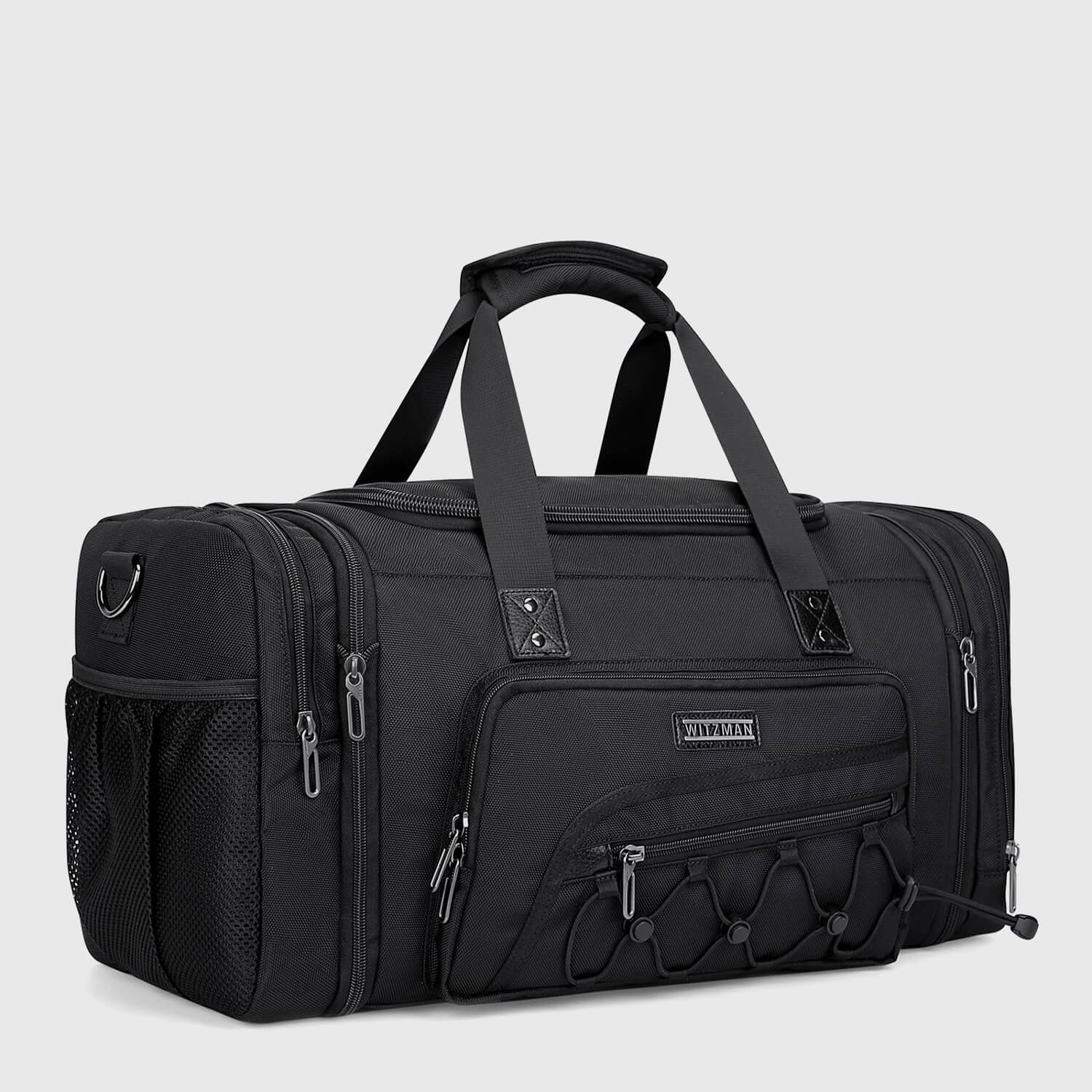 Witzman Duffel Bag Nylon Large Gym Weekender Bag With Shoe Compartment B695
