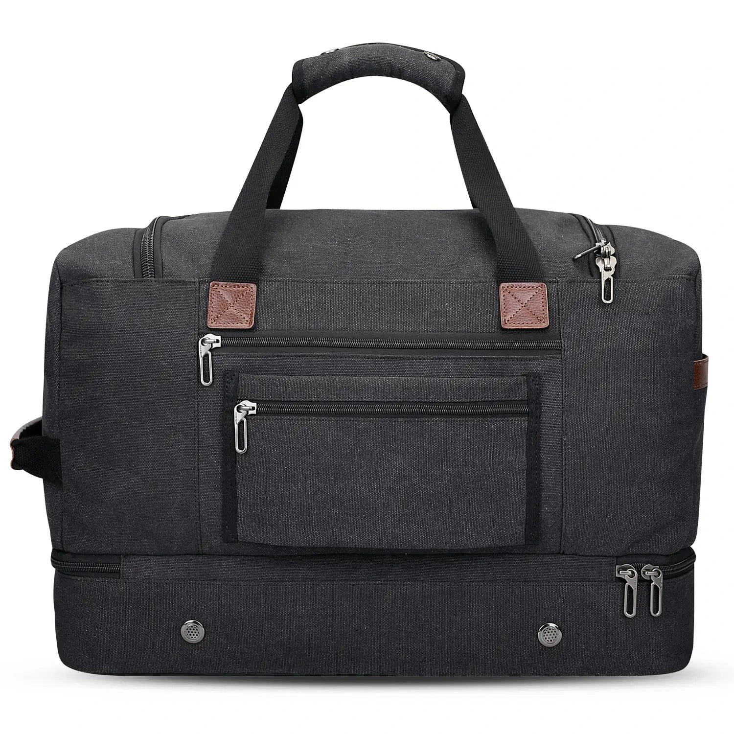 Classic Vintage Canvas Duffel Bag with Toiletry Set A8010-2