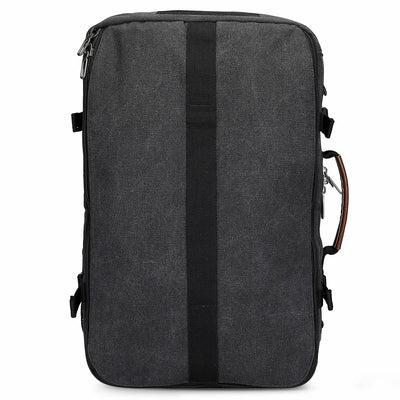 Convertible 40L travel backpack with USB port and 18+ compartments, fits 17 inch laptop, ideal for men and women a8013 best black backpack