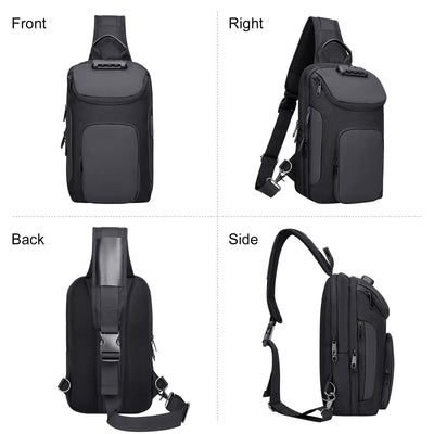 Nylon Sling Bag Crossbody Bags Men