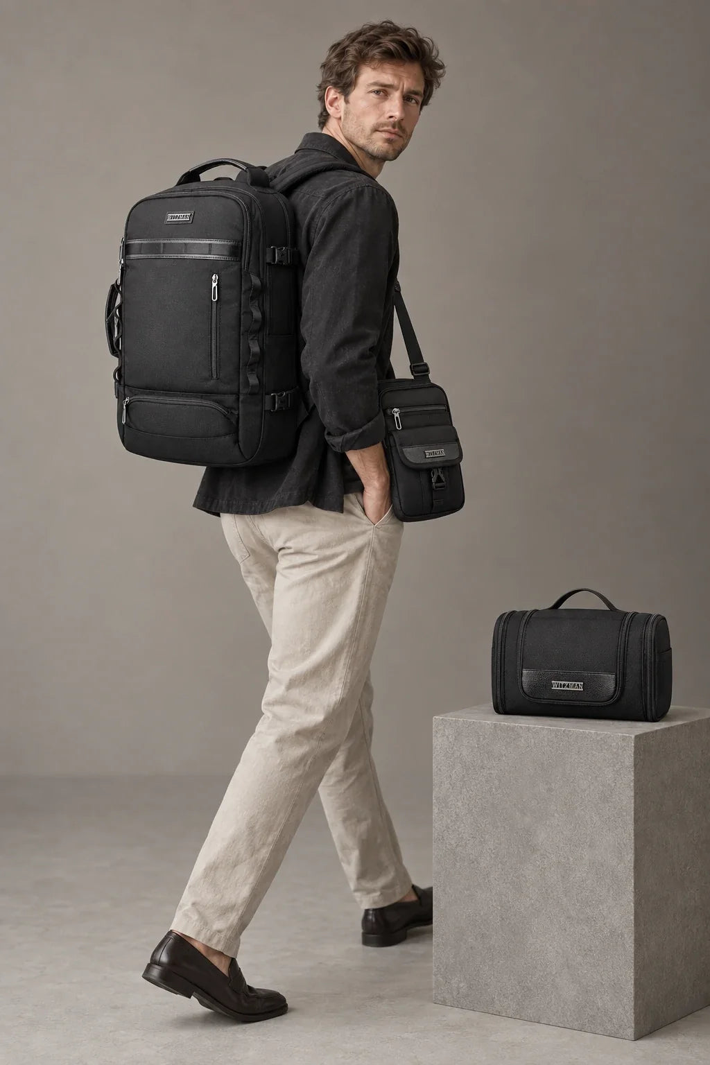 Work-to-Weekend Travel Trio – lifestyle view