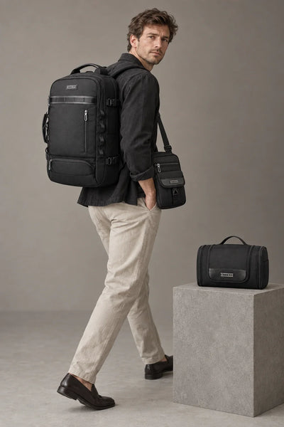 Work-to-Weekend Travel Trio – lifestyle view